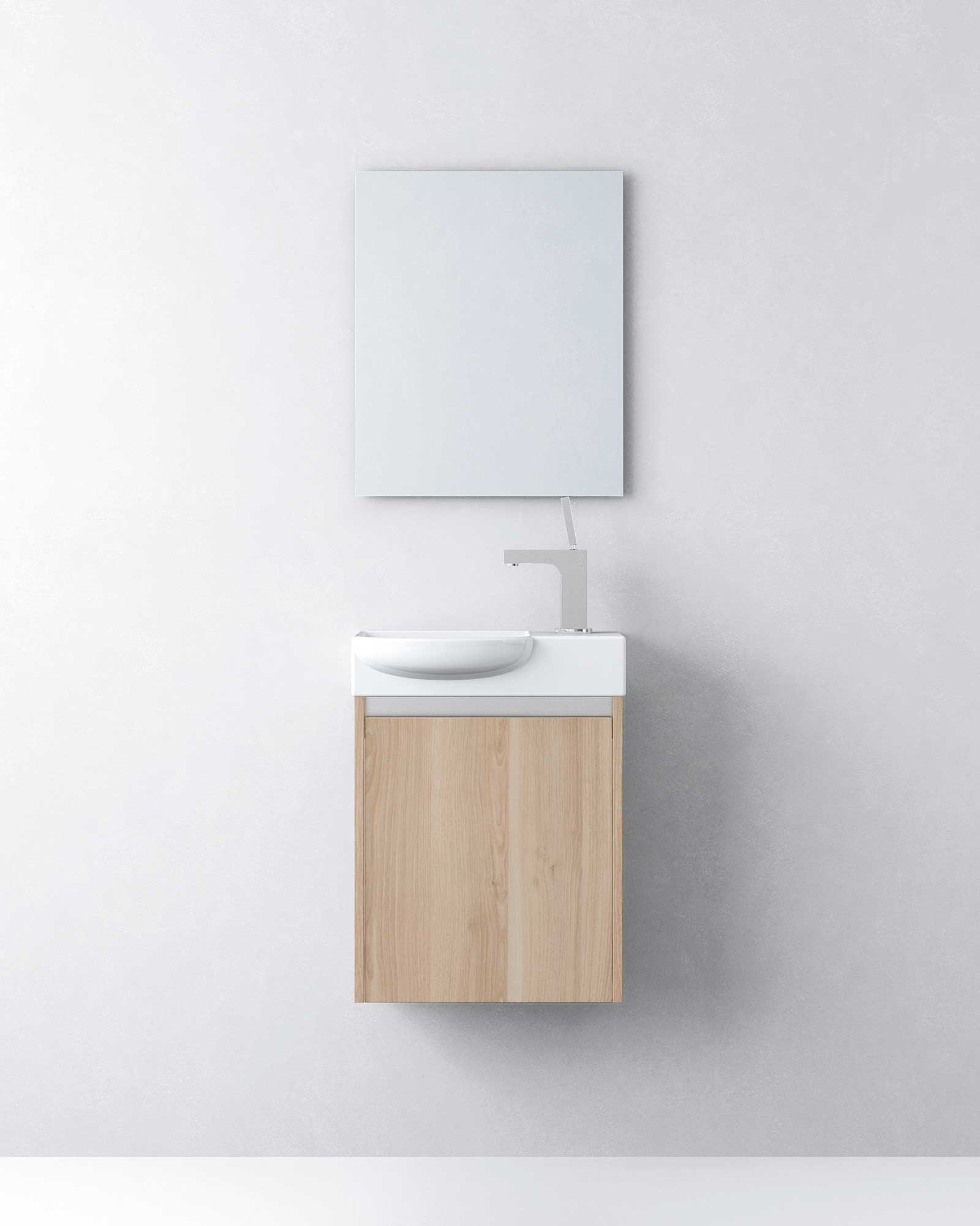  Mueble de baño estrecho de PVC para muebles de baño