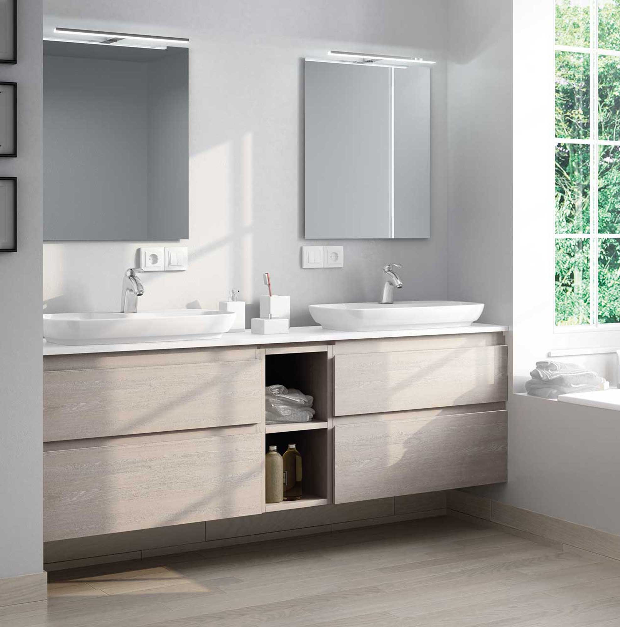 Las medidas ideales para el mueble de baño perfecto - Avila Dos