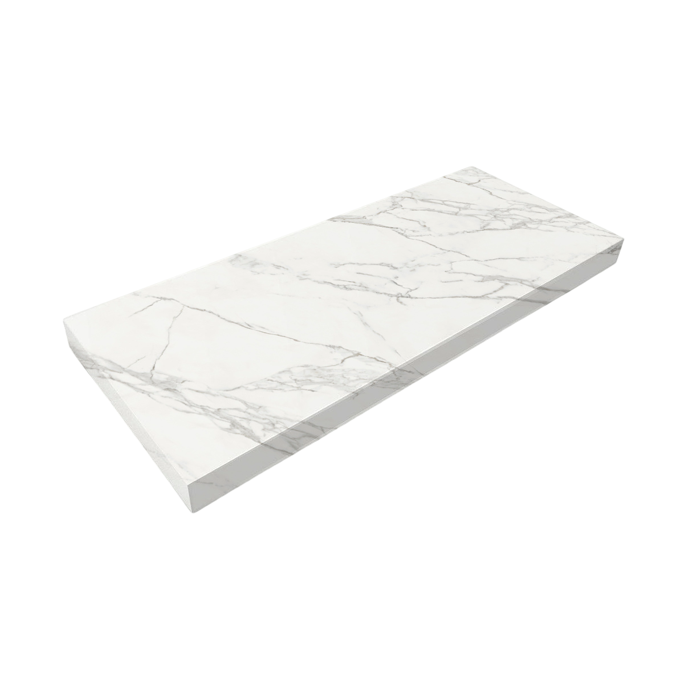 Encimera PET Una opción contemporánea y sostenible. La Encimera PET destaca por su acabado suave al tacto y altamente resistente a rayaduras y manchas. Disponible en varios acabados, es perfecta para baños de diseño que buscan estética y practicidad. Apta para lavabos de uno o dos senos.