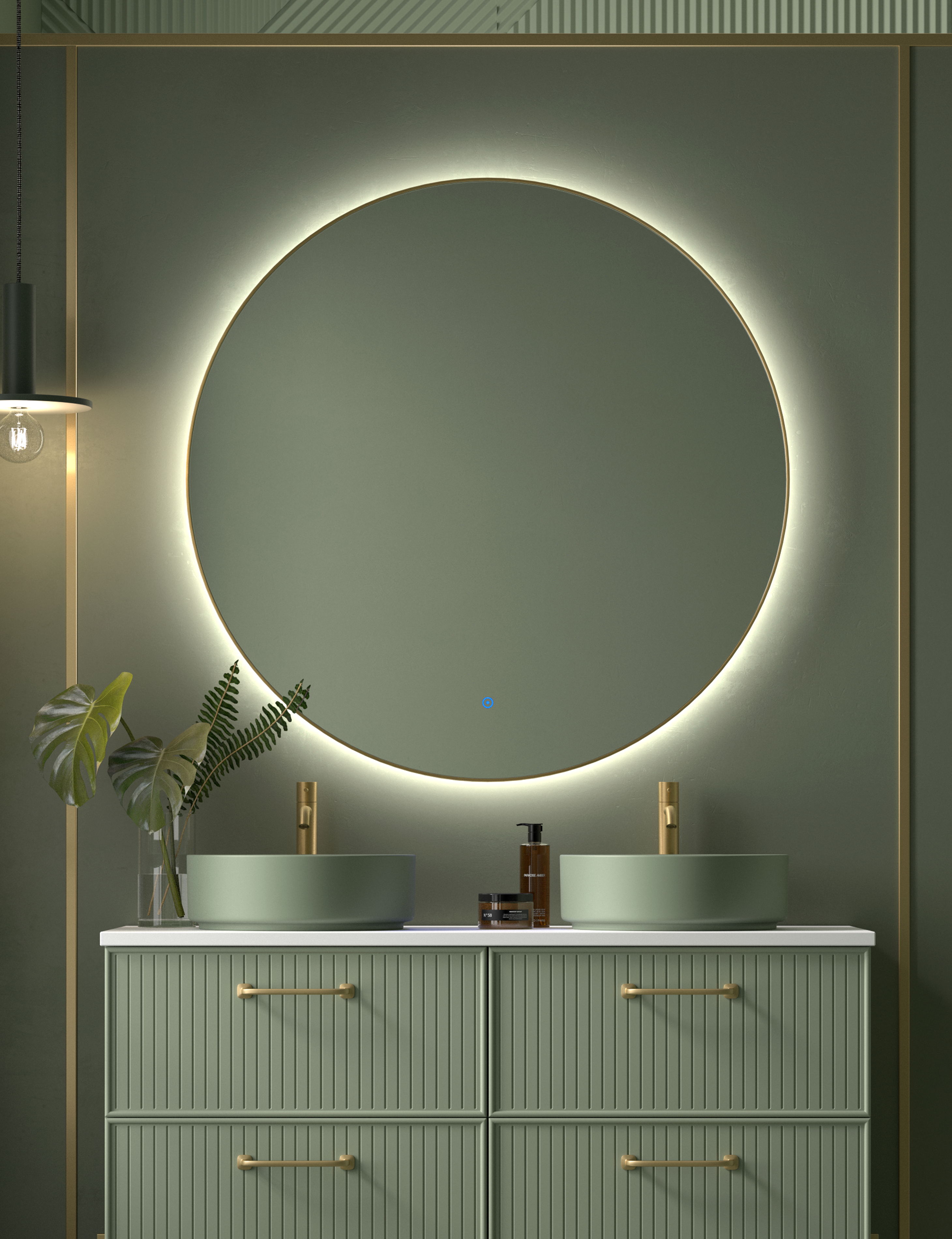 Nuestros espejos retroiluminados ofrecen una luz perfecta y suave en diseños innovadores que se adaptan a cualquier estilo de baño. Crea un ambiente elegante, moderno y perfectamente iluminado.