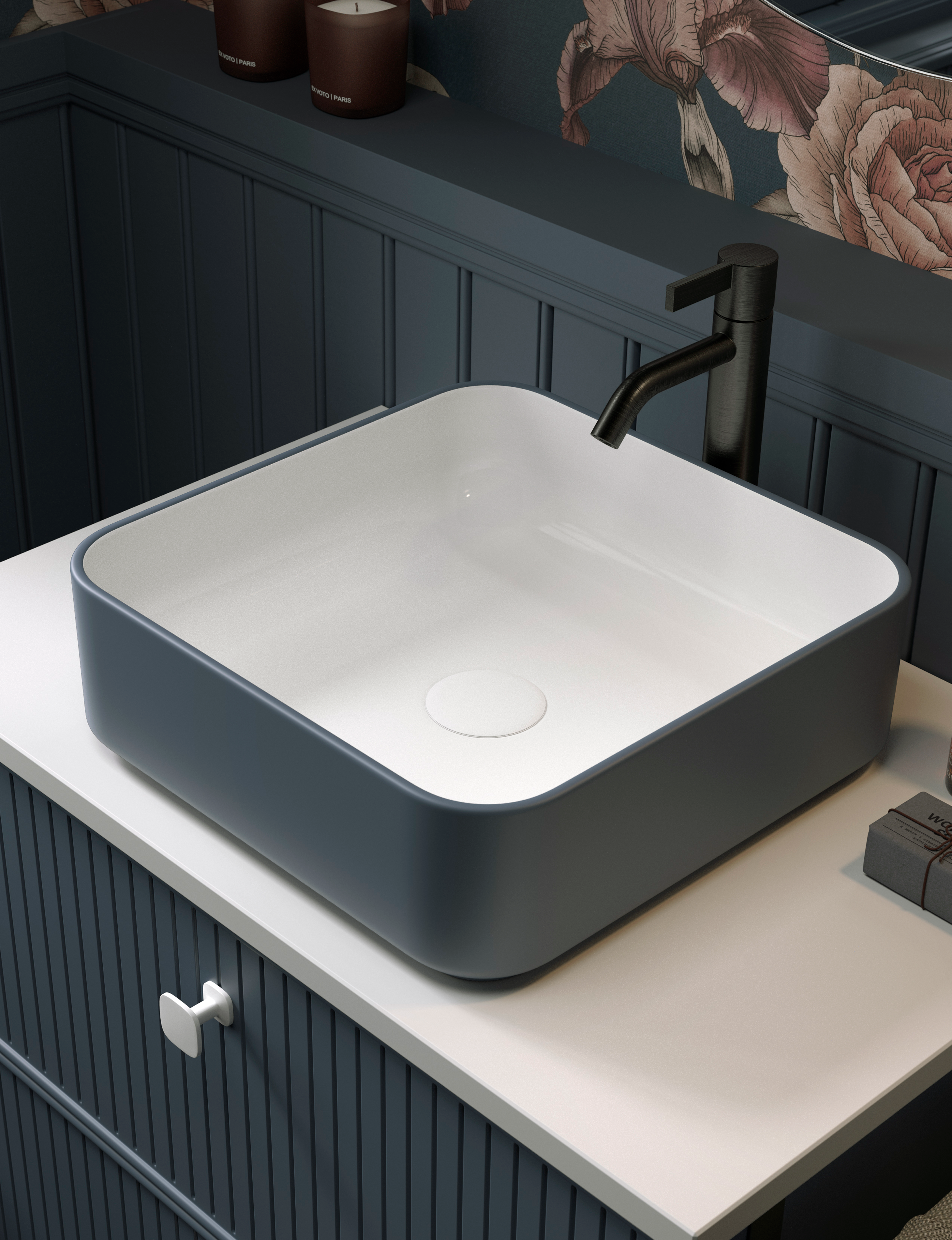 Lavabos Kolores Bicolor Sobre Encimera Diseños únicos con contraste visual. La gama de lavabos Bicolor combina dos tonos en un solo lavabo, aportando un toque original y exclusivo.