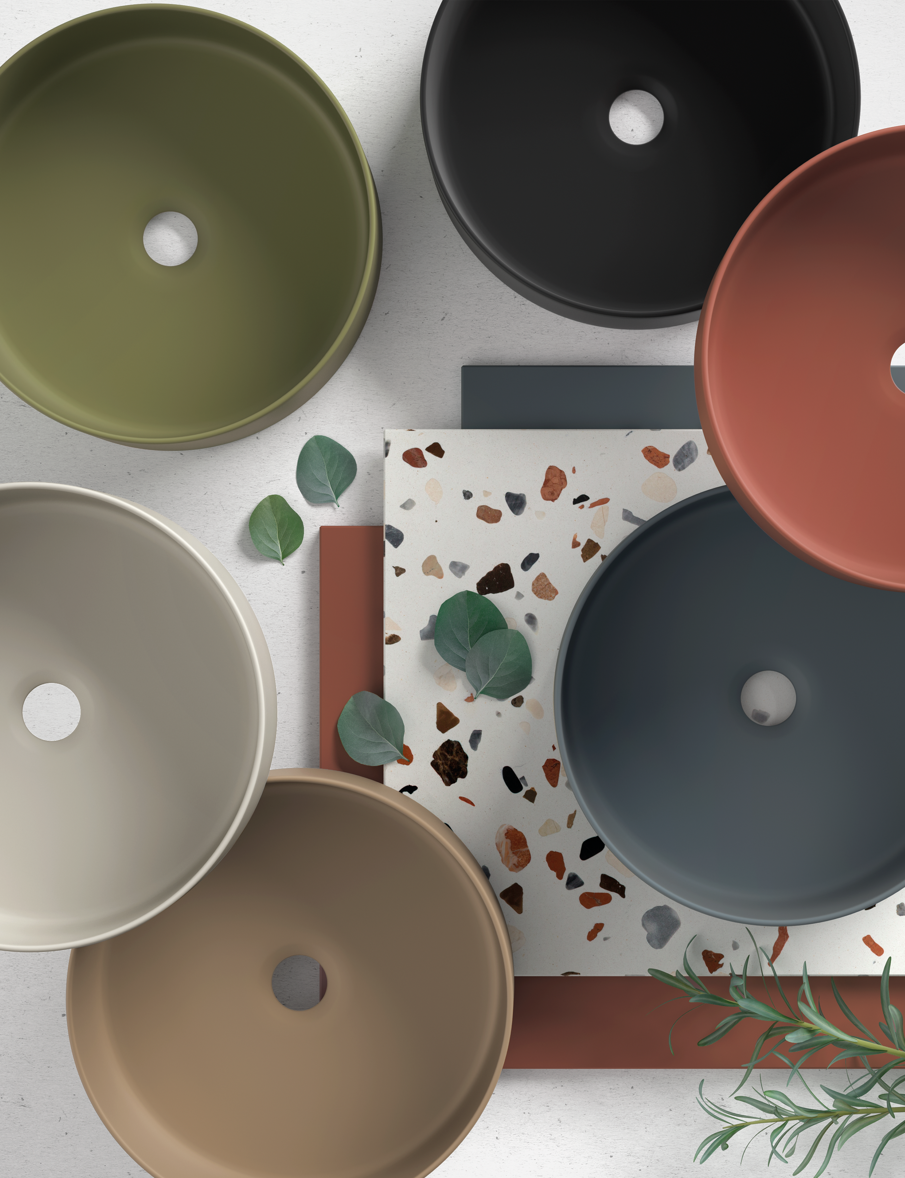 Lavabos Kolores Sobre Encimera Lavabos modernos en una amplia gama de colores. Los lavabos de la gama Kolores ofrecen diseños ideales para personalizar cualquier baño con estilo.