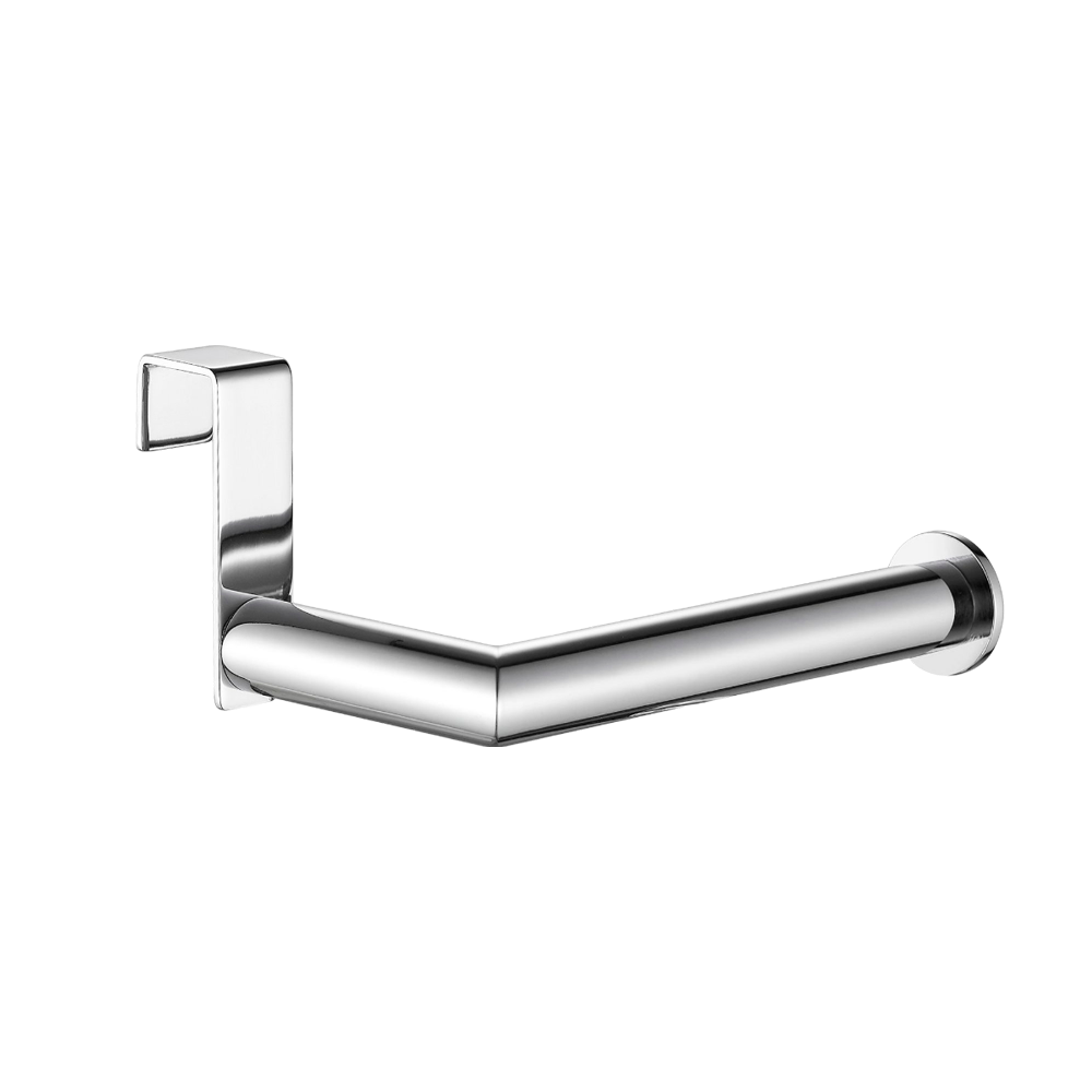 Discreto y funcional, este portarrollos mantiene el papel higiénico accesible y en su lugar. Fabricado con materiales duraderos para un uso prolongado y sin complicaciones.