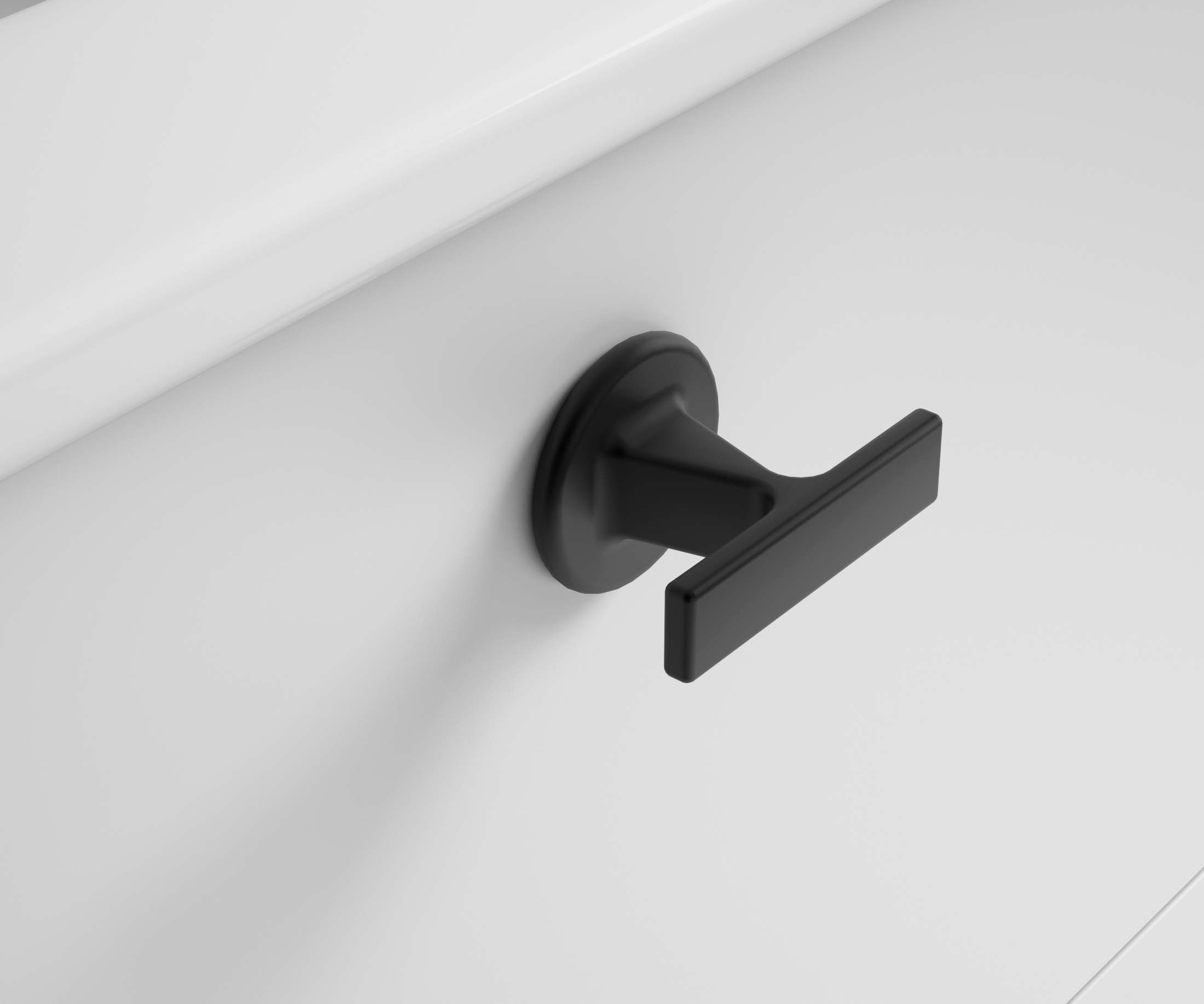 Tirador Rustic en color negro con acabado envejecido – Avila Dos.