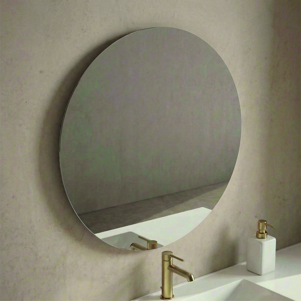 Un verdadero ícono de diseño contemporáneo. El Espejo Luna Circular destaca por su estética limpia y perfectamente geométrica, capaz de integrarse con naturalidad en una amplia variedad de espacios. Su forma redonda no solo añade un elemento visualmente atractivo, sino que también aporta equilibrio y fluidez al ambiente, suavizando composiciones dominadas por líneas rectas o muebles angulares. Ideal para baños modernos, este espejo combina funcionalidad con una presencia decorativa sutil pero sofisticada.