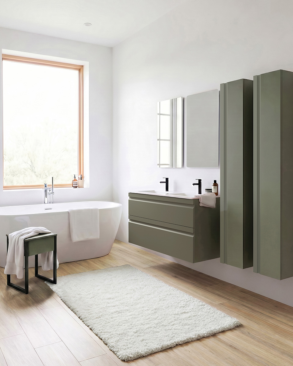 Descubre nuestra selección de espejos convencionales, ideales para cualquier espacio. Con distintos tamaños y estilos, combinan funcionalidad y diseño para tu baño.